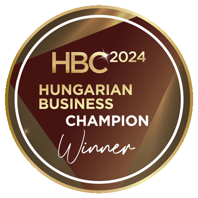 Original Hungarian Business Champion Winner 2024 seal